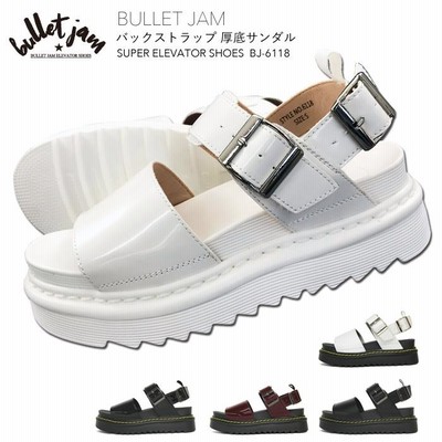 BULLET JAM　厚底サンダル　バックストラップ　プラットフォームサンダル　BJ-6118