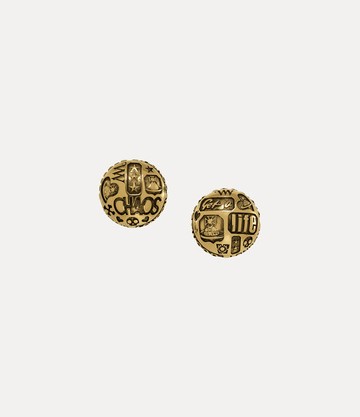 Vivienne Westwood Victorine Earrings Antique-gold Antique-gold Women