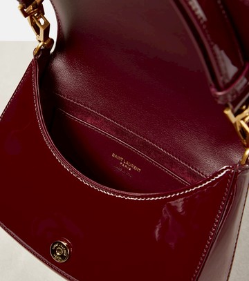 Saint Laurent Voltaire patent leather shoulder bag