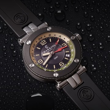 CHARRIOL 夏利豪 St-Tropez系列 限量GMT機械錶-41mm SG41ASB.142.A04
