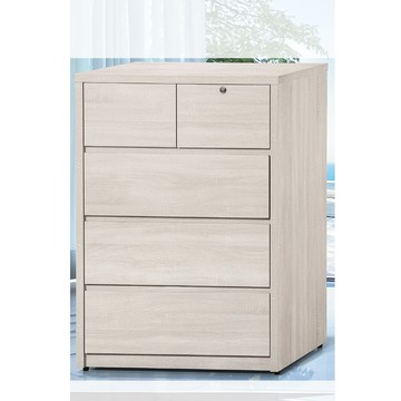 【顛覆設計】夏野地白梧桐色3尺大四斗櫃