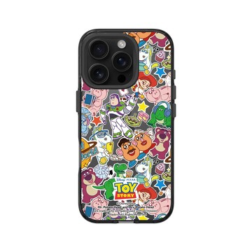 iPhone 16 Pro Clear 酷墨灰 - 迪士尼-玩具總動員 Toy Story - 玩具總動員 - 角色集合貼紙