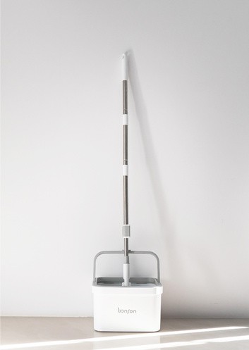 bonson極省水平板拖把組．2代升級版