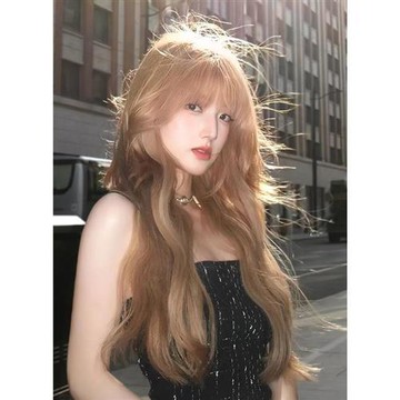 【巴黎精品】現貨+預購 長假髮捲髮整頂假髮-減齡大波浪蓬鬆甜美女假髮3色a1ji4