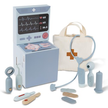 Firgi 醫生角色扮演矽膠玩具組  不適用  混和顏色  1個