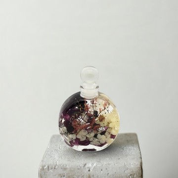 Herbarium浮游花瓶 - 日系和風 (紫)