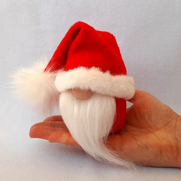 聖誕 Gnome 毛絨玩具，迷你 Gnome 層托盤聖誕裝飾品，Santa Gnome，