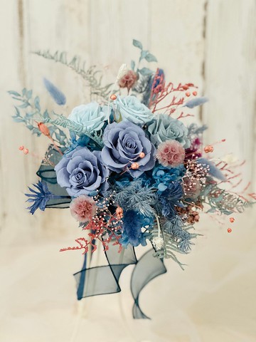 韓式永生花捧花
