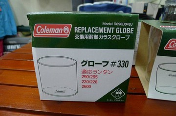 ├登山樂┤Coleman 290 295 220 228 2600玻璃燈罩 # CM-0690JM480
