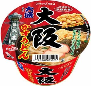 ヤマダイ ニュータッチ 大盛 大阪かすうどん 129g ×12個