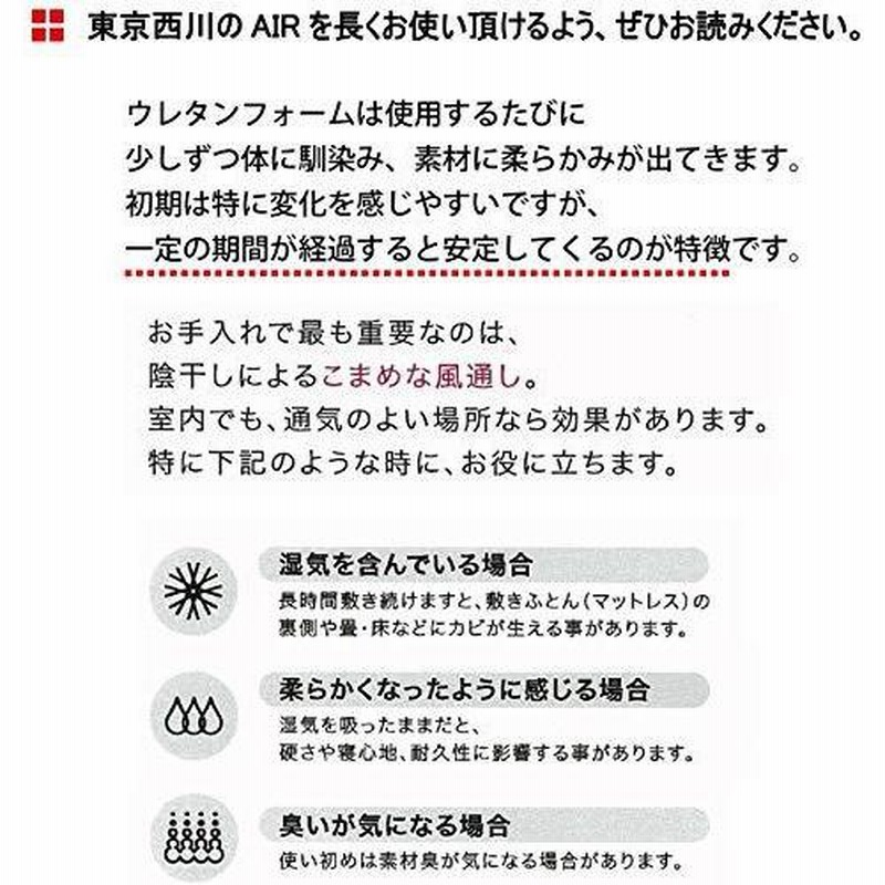 西川 (Nishikawa) エアー 01 マットレス ダブル 高反発 眠りを深くする 特殊立体波形凹凸構造 自然な寝姿勢をキープ 通気性