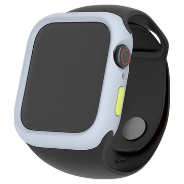 HODA 好貼 柔石保護殼  Apple Watch 41mm  淺藍  1個
