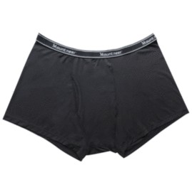 【【蘋果戶外】】山林 11K77-01 黑 男 排汗開洞四角內褲  平口內褲 衛生褲 超彈性 涼爽 吸濕 快乾 透氣除臭 Mountneer