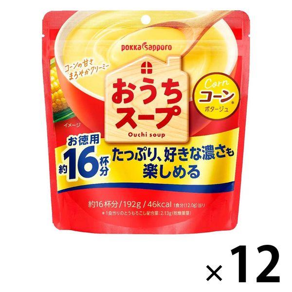 ポッカサッポロポッカサッポロ おうちスープ コーン 1セット（192g×12袋）