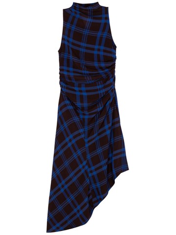 A.L.C. - Iggy asymmetric dress - women - Viscose/Wool - 6 - Black