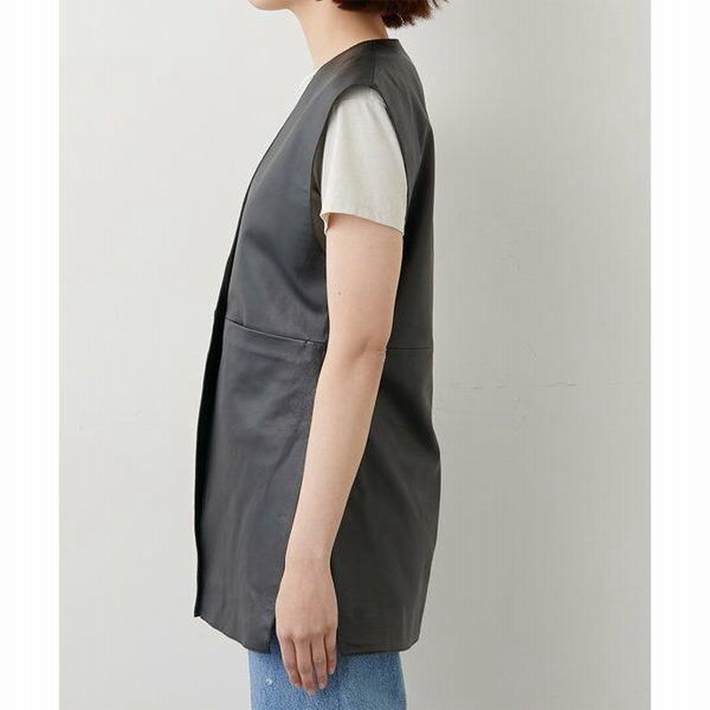 ガリャルダガランテ）Gelli レザーベスト/別注 size 38 | chicshabu.com