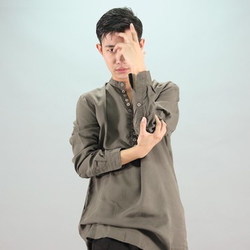 S-07現代舞襯衫男女款古典舞演出服舞蹈寬松服藝考練功服