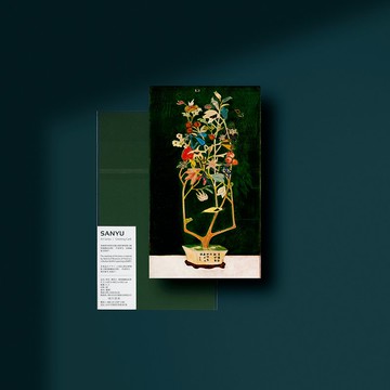 【萬用卡】常玉 萬物靜觀皆自得 | 小畫卡 | 禮物卡片