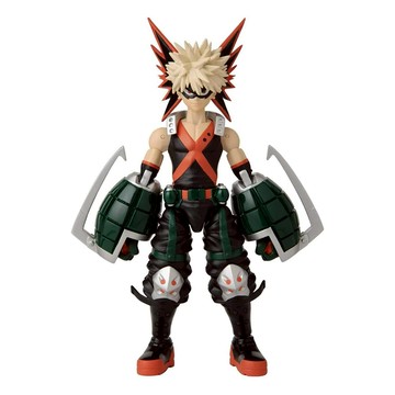 BANDAI 我的英雄學院動漫英雄 爆豪勝己可動公仔 適合12歲以上  1個