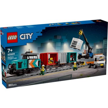 LEGO 60509 港口貨物列車和起重機與卡車 樂高® City【必買站】樂高盒組