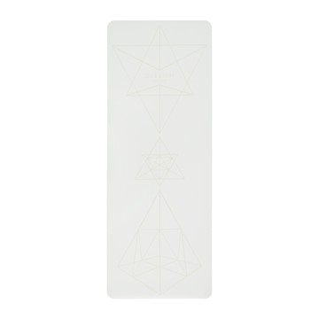 【Clesign】COCO Pro Yoga Mat 瑜珈墊 4.5mm - Pure White （椰子殼纖維添加）_廠商直送