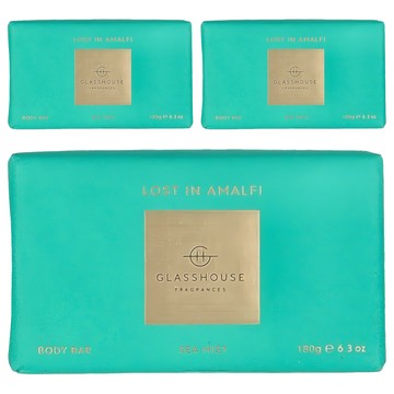 GLASSHOUSE FRAGRANCES 阿馬爾菲海霧 香皂  180g  3個