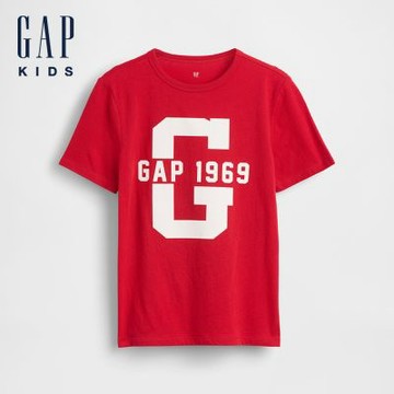 【GAP】兒童圖案T恤-紅色(906254)