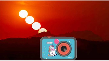 SJCam FunCam 兒童相機 (含32G記憶卡)_黑  獨角獸