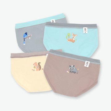 歡樂森林男童三角褲(4件組)