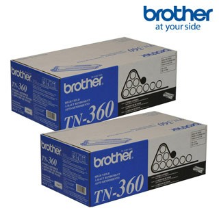 BROTHER 2入超值組 TN-360 原廠高容量碳粉匣(適用：MFC-7340/7440N 、DCP-7030/7040、HL-2170/2140)