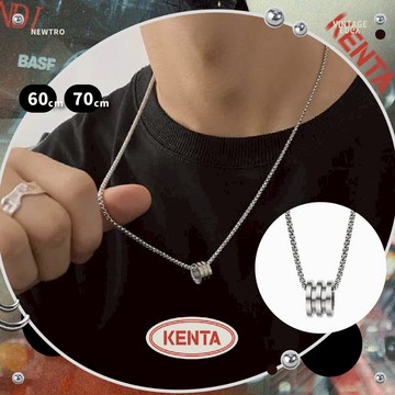 🌾健太選物🌾心弦項鍊 不鏽鋼項鍊 簡約項鍊男 夏季項鍊 經典款 台南出貨