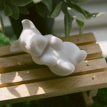 CHU,AN Design| 活潑雪納瑞-狗狗造型石雕擺飾/紙鎮