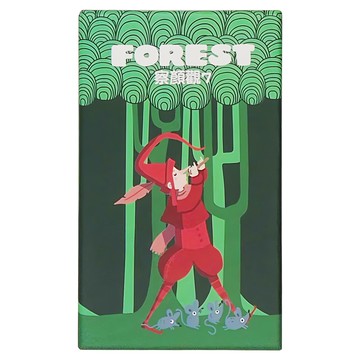 察顏觀 桌遊卡牌 森林卡 60張 Set  1盒