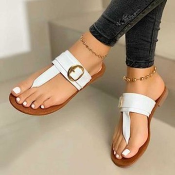 Women s shoes large size flat sandals women slippers 拖鞋女