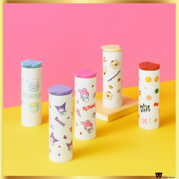 三麗鷗 Sanrio Characters 雙真空密封 SUS304 玻璃杯 450ml