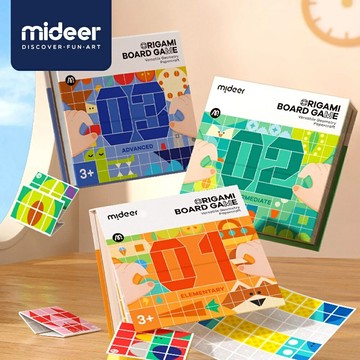 mideer - mideer幾何邏輯百變摺紙冊系列