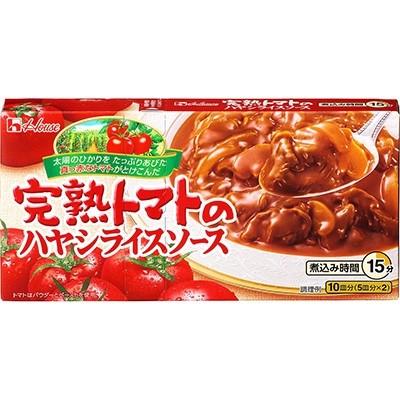 ふるさと納税 袋井市 ハウス食品 完熟トマトのハヤシライスソース 184g×10箱