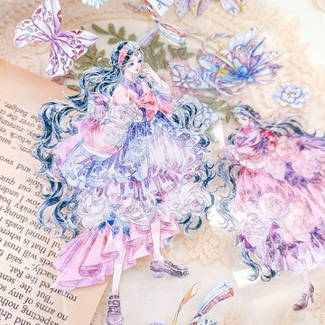 1209 端莊秀雅 Rose Girl / 紙膠帶 Masking Tape