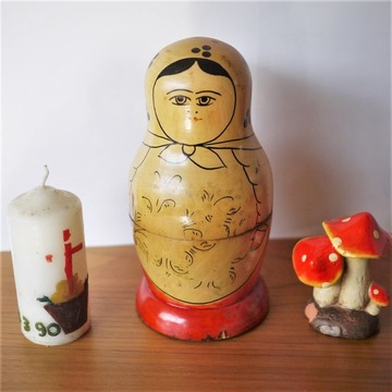 俄羅斯娃娃 8 件組 Semenov USSR 俄羅斯