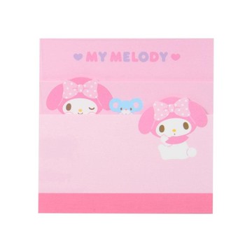 【震撼精品百貨】My Melody 美樂蒂~日本SANRIO三麗鷗 美樂蒂三段式便條本 便條紙*64617