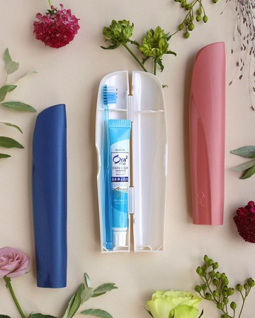 日本Ora2 me輕時尚旅行組乙組-藍/粉/白 /紫色  顏色隨機