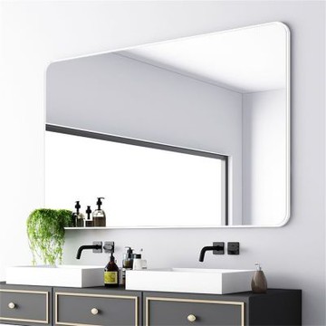 簡約北歐風浴室鏡 50*70cm方鏡