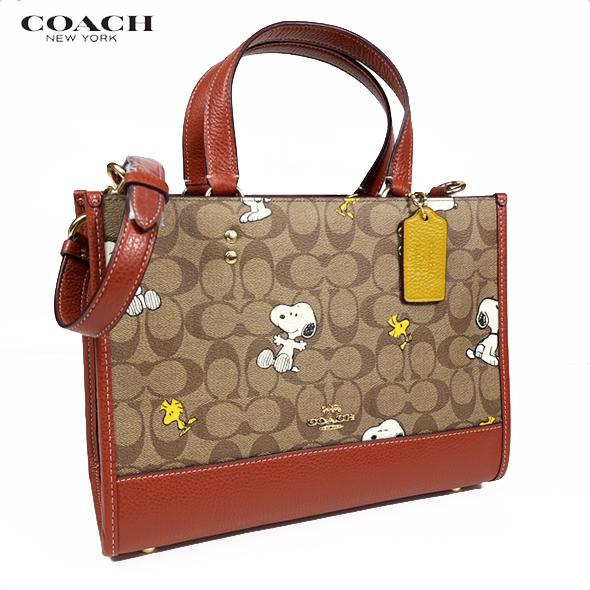 COACH X PEANUTS コーチ スヌーピー コラボ ショルダー トート 