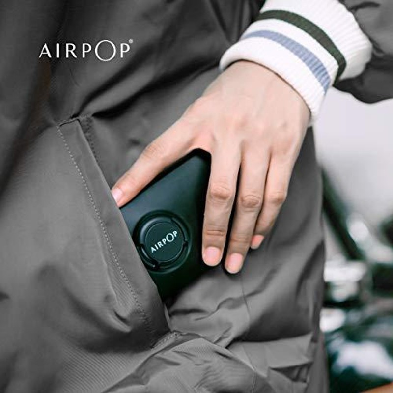 AirPOP マスク携帯用 収納ケース ブラック [AirPOP Pocket Case GEN 2