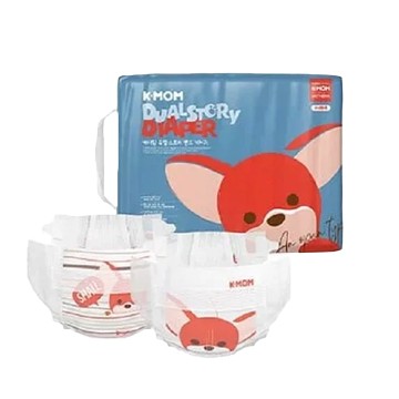 【安琪兒婦嬰百貨】韓國 MOTHER-K 頂級超薄瞬吸紙尿布-S 68片/包