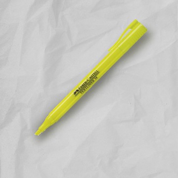 Faber-Castell 輝柏超感度螢光筆-黃 一盒(原廠正貨)