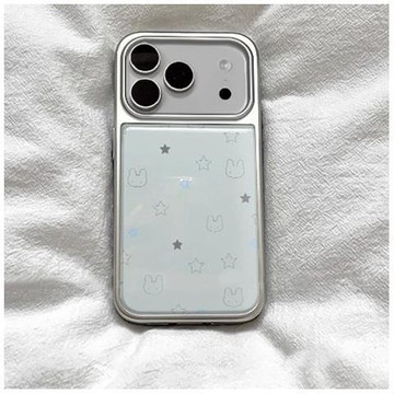 ✨防摔手機殼✨賽茲線條星星兔子適用于蘋果17ProMax手機殼iPhone16pro可愛15新