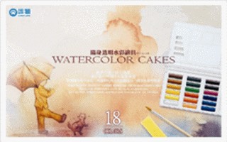 雄獅〈WCK-18〉隨身透明水彩繪具 18色【APP滿額下單10%點數(單一帳號最高5000點)】1/31止