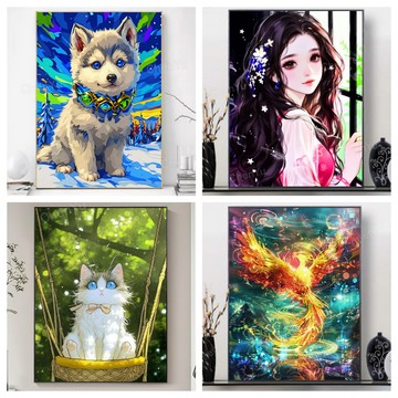 💛台灣製造💛盒裝💛 DIY鑽石貼畫 新款5D鑽石畫 手工點鑽畫 滿鑽 手作 大幅 立體貼鑽畫 磚石貼畫 黏鑽畫 水鑽貼畫