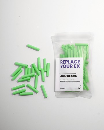【RYE】跳繩 節拍珠 拍子珠 4cm (重拍-草坪綠)